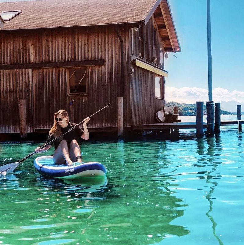 Die zehn besten Seen zum StandupPaddeln